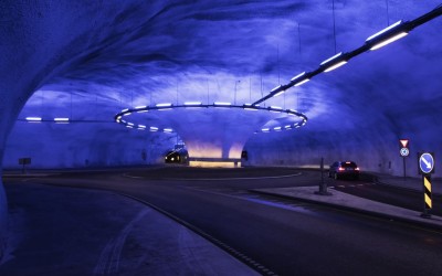 Κυκλικός κόμβος μέσα σε τούνελ; Και όμως υπάρχει! [video]