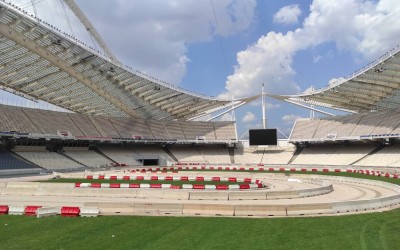 Ράλλυ Ακρόπολις: Μπήκαμε στο ΟΑΚΑ - Δες πώς φτιάχνεται η υπερειδική