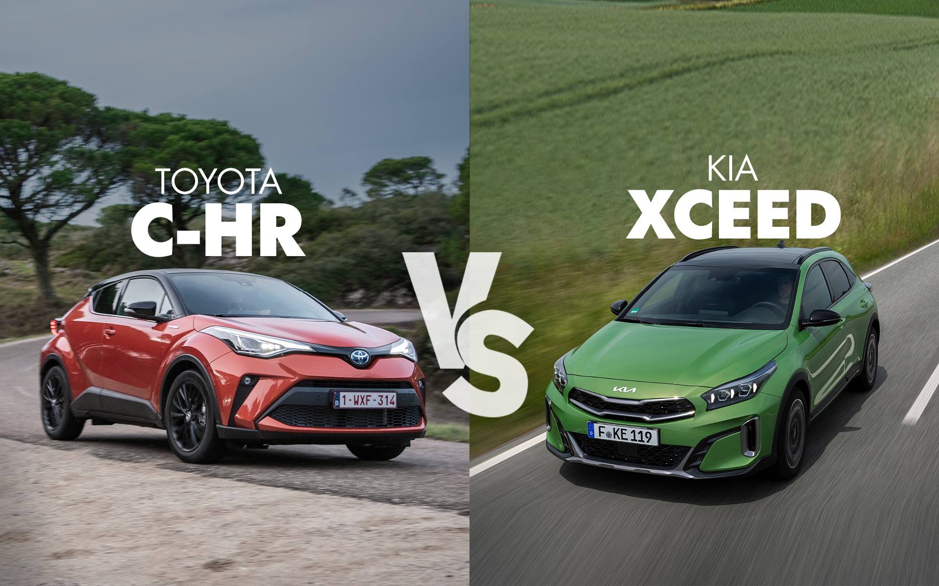 Στιλάτο crossover: Toyota C-HR vs Kia XCeed; - Ποιο διαλέγεις;