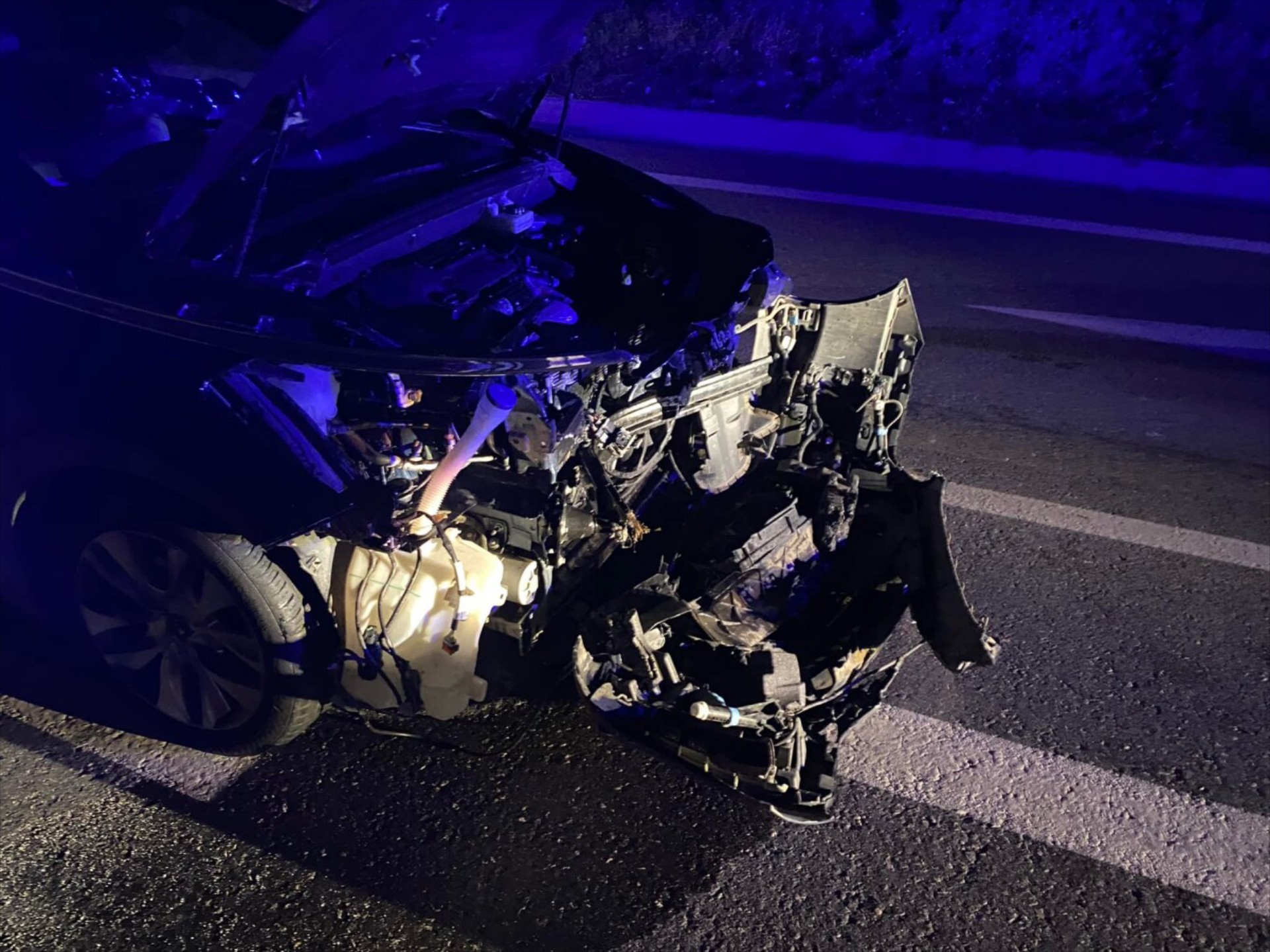 Δήμαρχος τράκαρε με αγριογούρουνο – Κομμάτια το αυτοκίνητο [φωτογραφίες]
