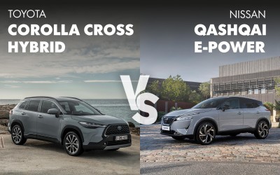 Σύγκριση υβριδικών SUV: Toyota Corolla Cross vs Nissan Qashqai e-Power