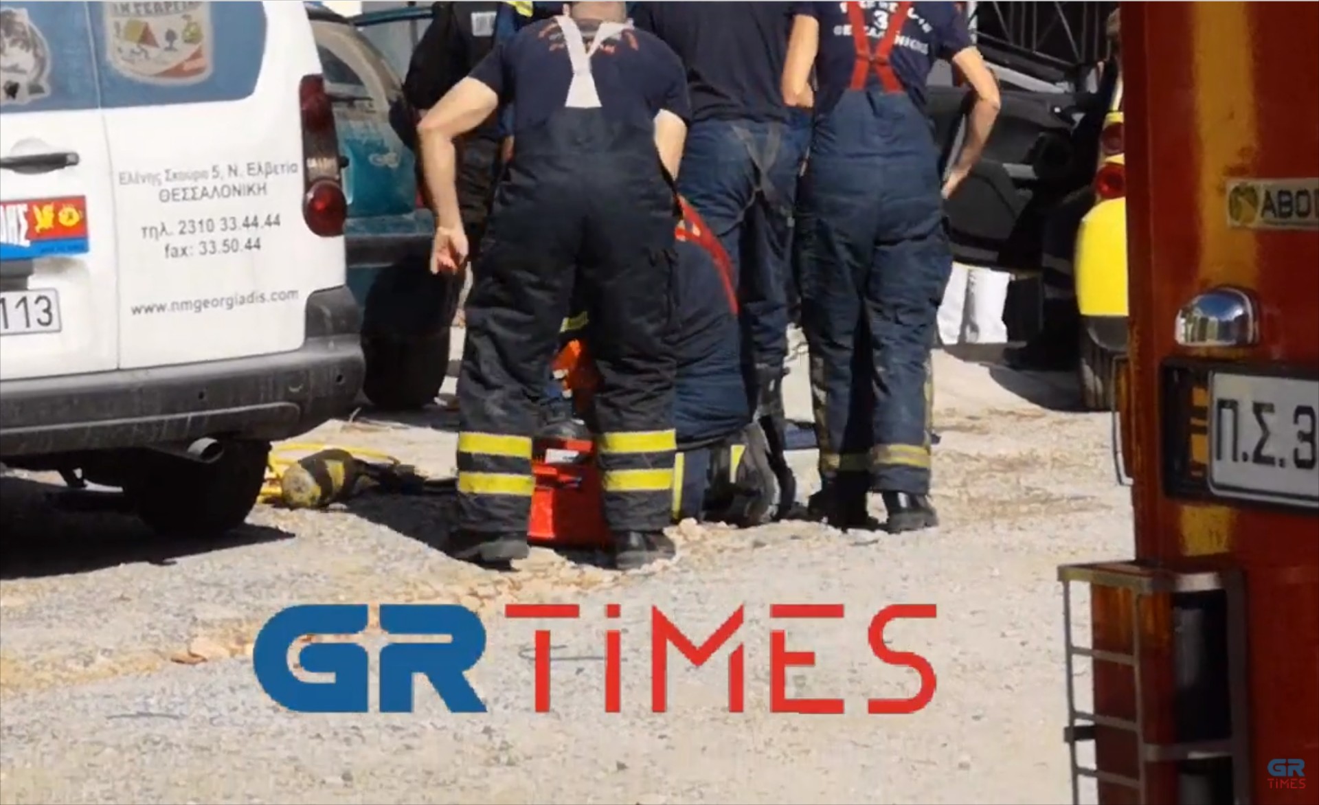 Τραγικό δυστύχημα στη Θεσσαλονίκη – Έσπασε ο γρύλος και τον καταπλάκωσε το αυτοκίνητο [video]