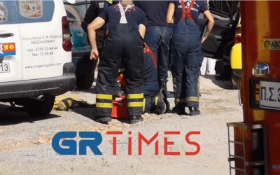 Τραγικό δυστύχημα στη Θεσσαλονίκη – Έσπασε ο γρύλος και τον καταπλάκωσε το αυτοκίνητο [video]