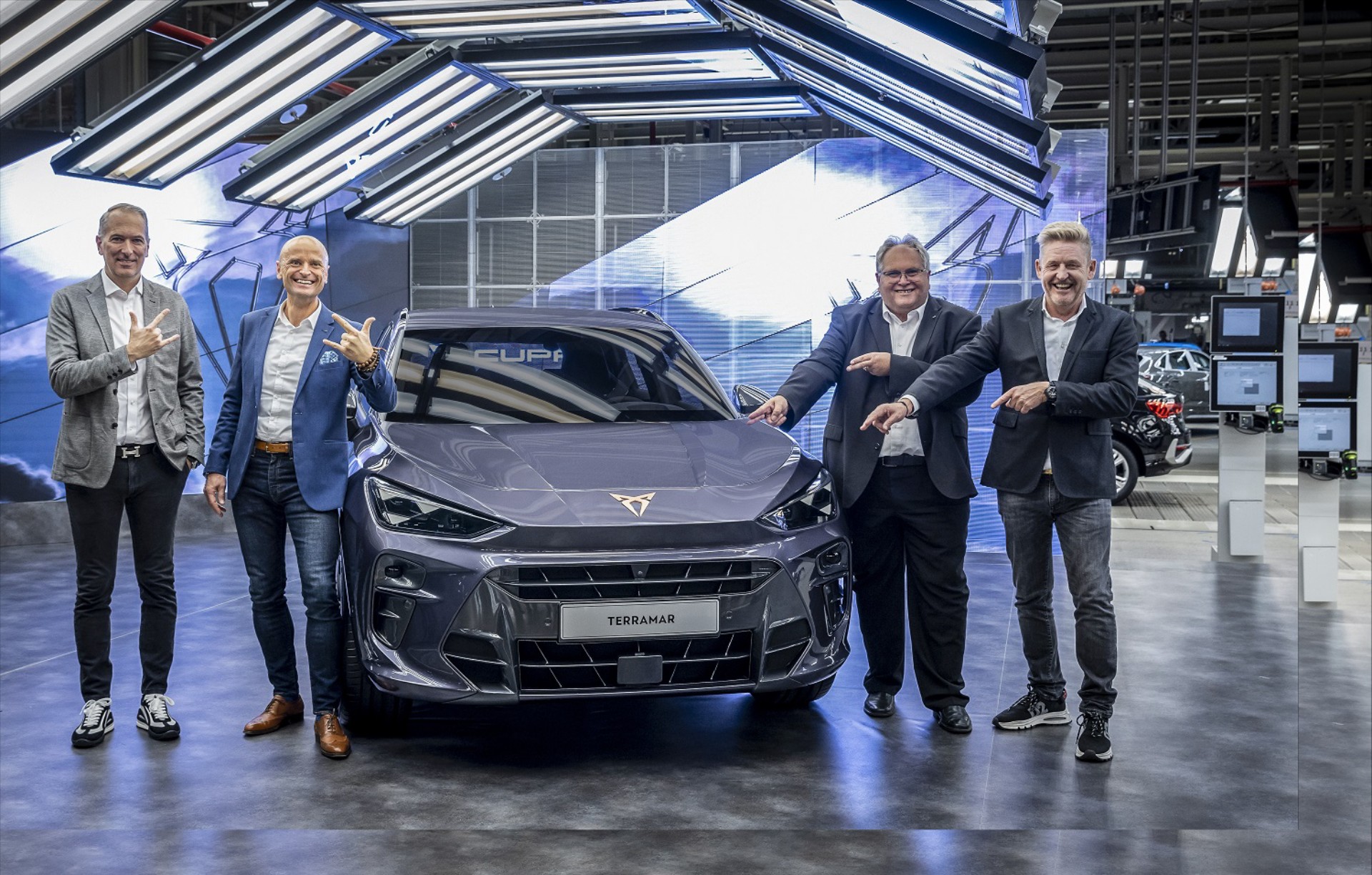 Υπάλληλοι της Audi γνώρισαν το... CUPRA Terramar που θα κατασκευάζουν