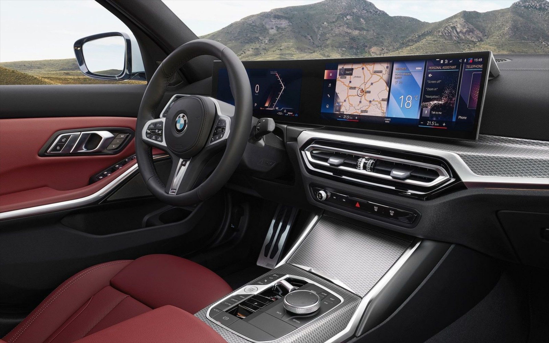 Ποια BMW απέκτησε αυτή την κυρτή οθόνη 14,9