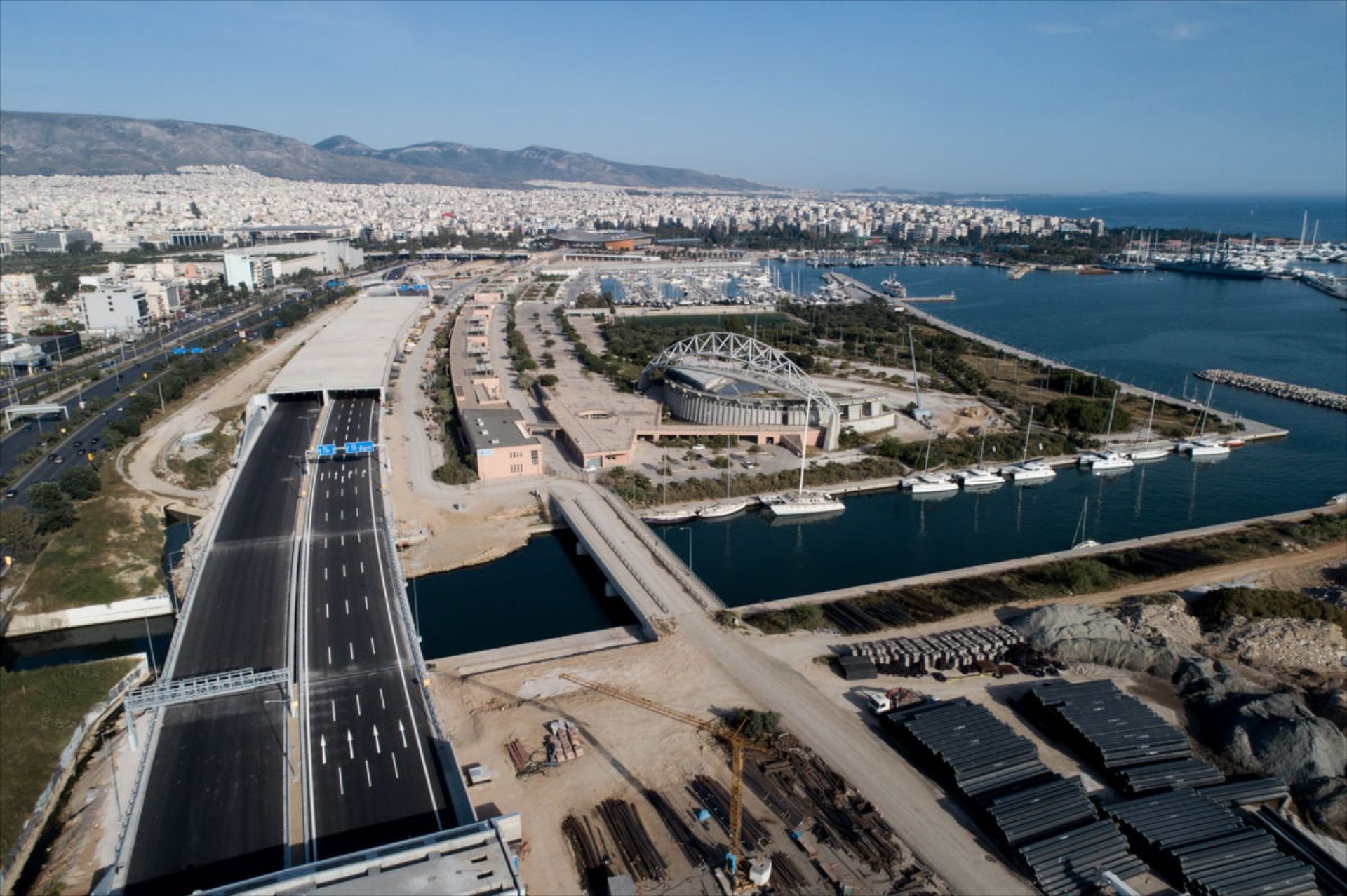 Τι αλλάζει στο Ελληνικό - Με drone στα έργα για την υπόγεια παραλιακή [video]