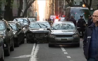 Τρελή καταδίωξη - Cadillac πέρασε μέσα από εστιατόριο: Δες το βίντεο