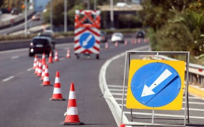 Αθηνών-Λαμίας: Μία λωρίδα κυκλοφορίας στην εθνική οδό