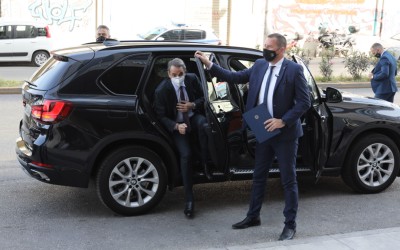 Τα δύο θωρακισμένα SUV του Κυριάκου Μητσοτάκη