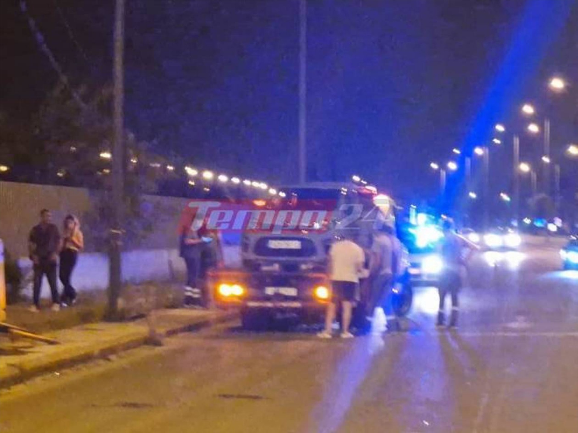 Πάτρα: Μπετονιέρα έλιωσε Picanto με μια μάνα και δύο παιδιά