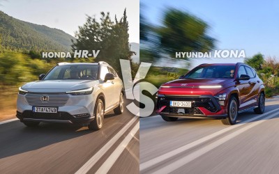 Υβριδικό SUV: Honda HR-V vs Hyundai Kona – Δείτε τι ψηφίσατε