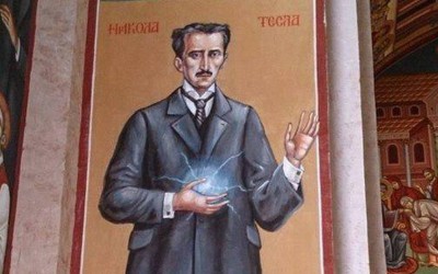 Αγιογραφία του Tesla σε εκκλησία! – Τι έχει συμβεί;