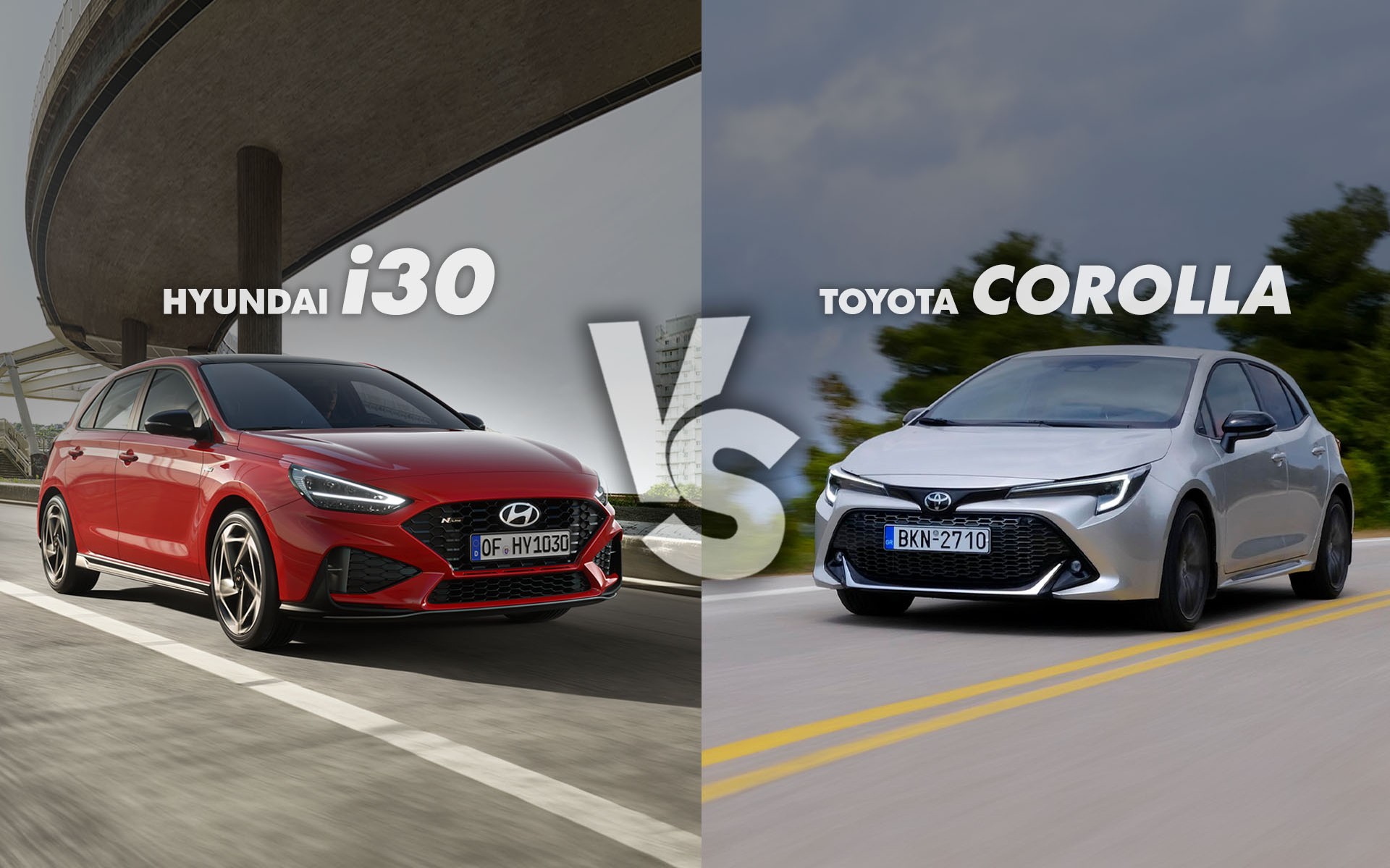 Υβριδικό οικογενειακό με 140 PS: Toyota Corolla ή Hyundai i30 – Ποιο προτιμάς;
