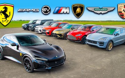 Video: Η απόλυτη κόντρα super SUV - Μπορεί κάτι να κερδίσει τη Ferrari Purosangue;