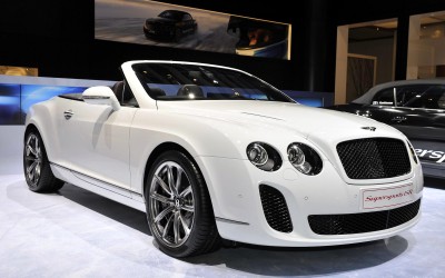 Bentley Continental Ice Speed Record