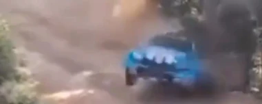 Ράλλυ Ακρόπολις: Το video του σφοδρού ατυχήματος του Έλληνα οδηγού