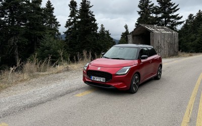 Roadtrip στον Παρνασσό με Suzuki Swift - Πώς τα καταφέρνει εκτός πόλης;
