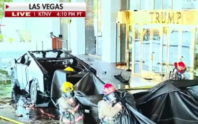 Πώς το Tesla Cybertruck έσωσε το ξενοδοχείο του Trump από την έκρηξη; [video]
