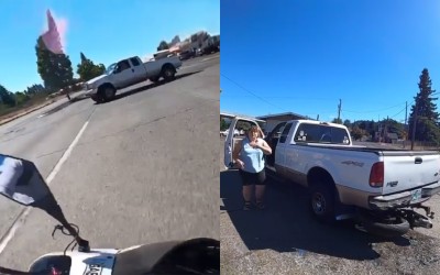 Τρομερό ατύχημα με μοτοσικλέτα – Τράκαρε σε αγροτικό με 125 km/h [video]