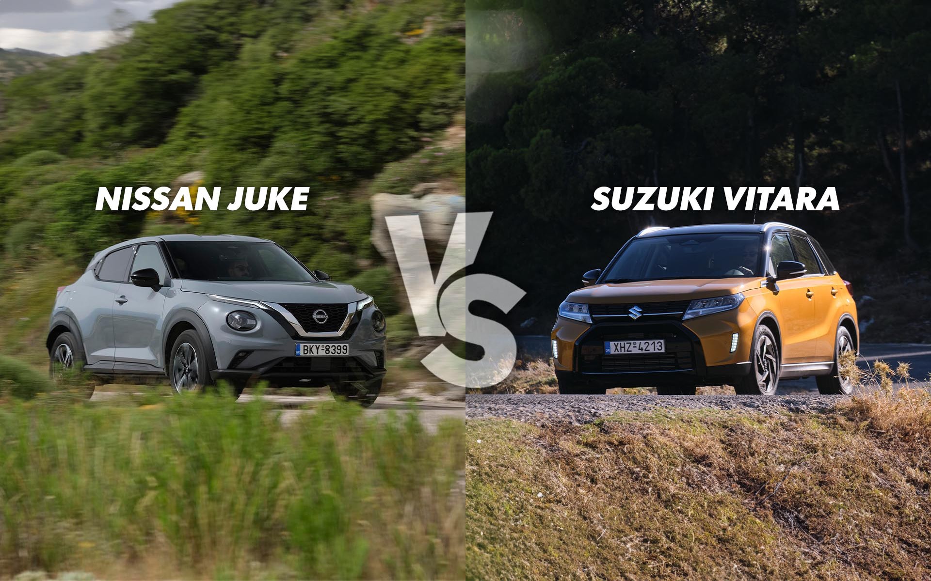 Nissan Juke vs Suzuki Vitara: Τα B-SUV σε value-for-money εκδοχή