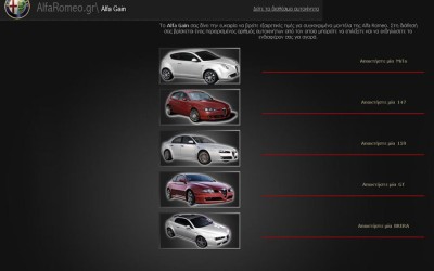 Alfa Romeo: On-line προσφορές