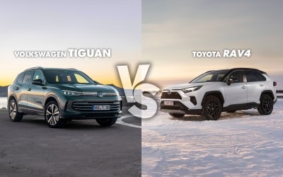Volkswagen Tiguan vs Toyota RAV4: SUV με οικογενειακή διάθεση