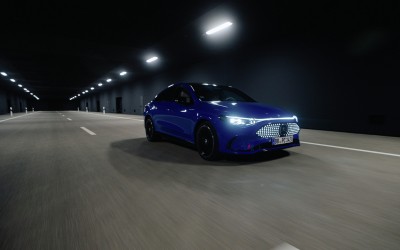 H Mercedes τους ξεπέρασε όλους – Έφτιαξε πίστα δοκιμών φωτισμού