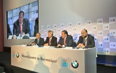 Η BMW χορηγός της Ελληνικής Ολυμπιακής Επιτροπής