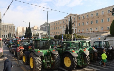 Αγρότες: Κατεβαίνουν στο Σύνταγμα τα τρακτέρ – Ποιοι δρόμοι κλείνουν