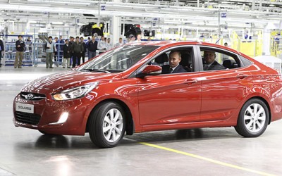 Hyundai: Έναρξη εξαγωγών από το εργοστάσιο της Ρωσίας