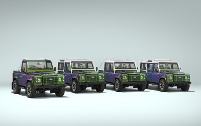 O πιο πιστός πελάτης της Land Rover – Παρήγγειλε τέσσερα Defender που αλλάζουν χρώμα  