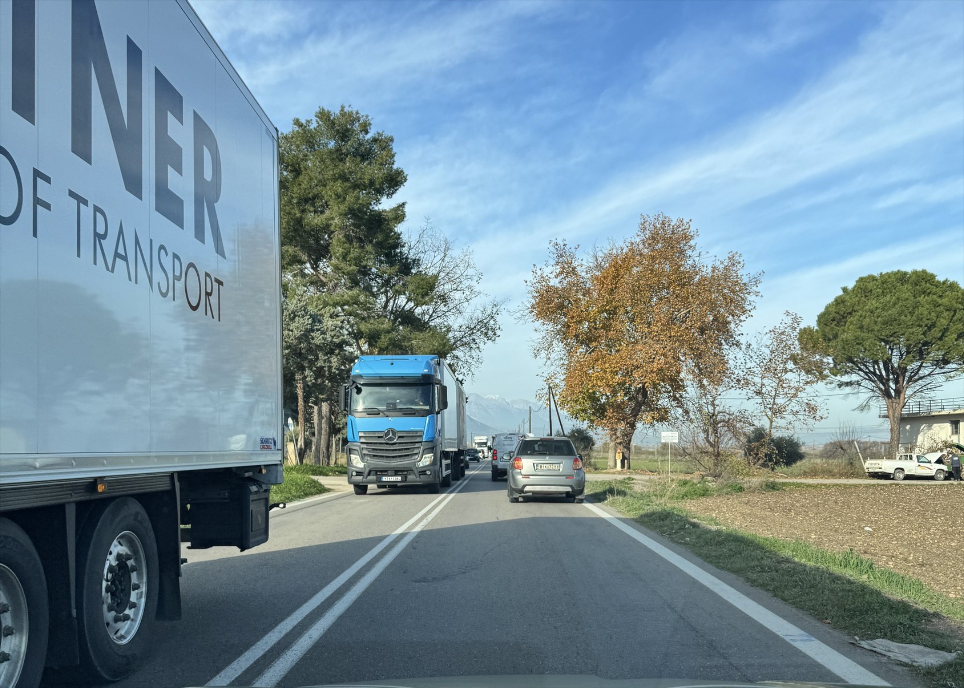Τέλος η κυκλοφορία των φορτηγών στην παλιά εθνική οδό – Το ανακοίνωσε το υπουργείο
