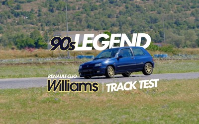Νέο Video - Δοκιμάζουμε το θρυλικό Renault Clio Williams στην πίστα!