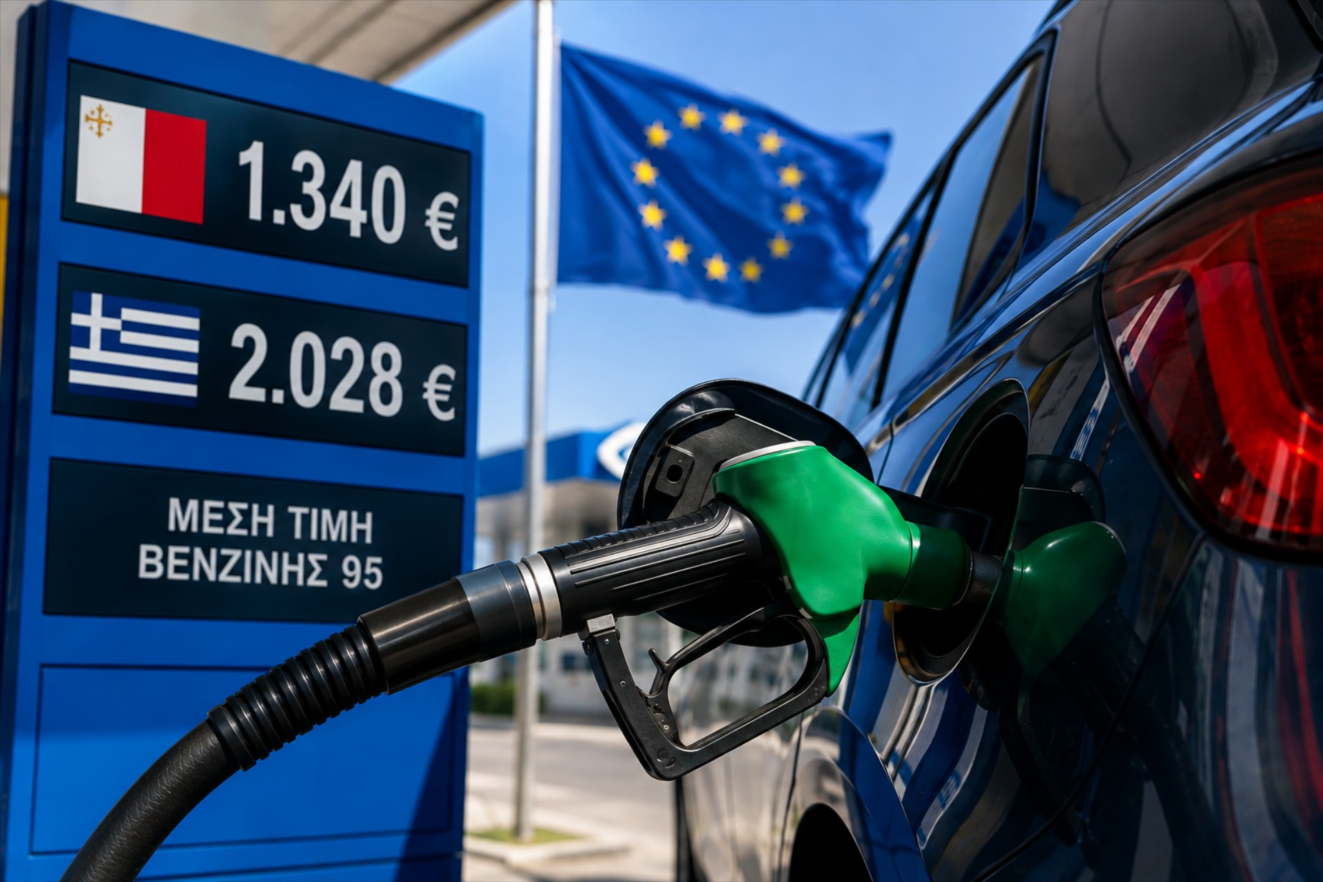 Η χώρα της Ευρώπης με τη φθηνότερη βενζίνη - Γεμίζεις το ρεζερβουάρ με 67 ευρώ (πίνακας) 