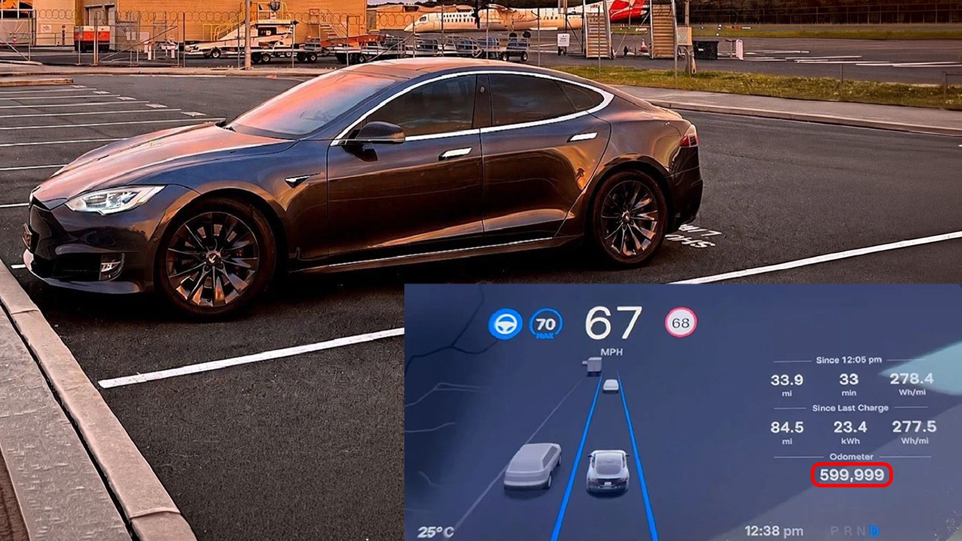 Οδηγός Tesla έκανε 1 εκατ. χιλιόμετρα - Στα πόσα χλμ άλλαξε μπαταρία;