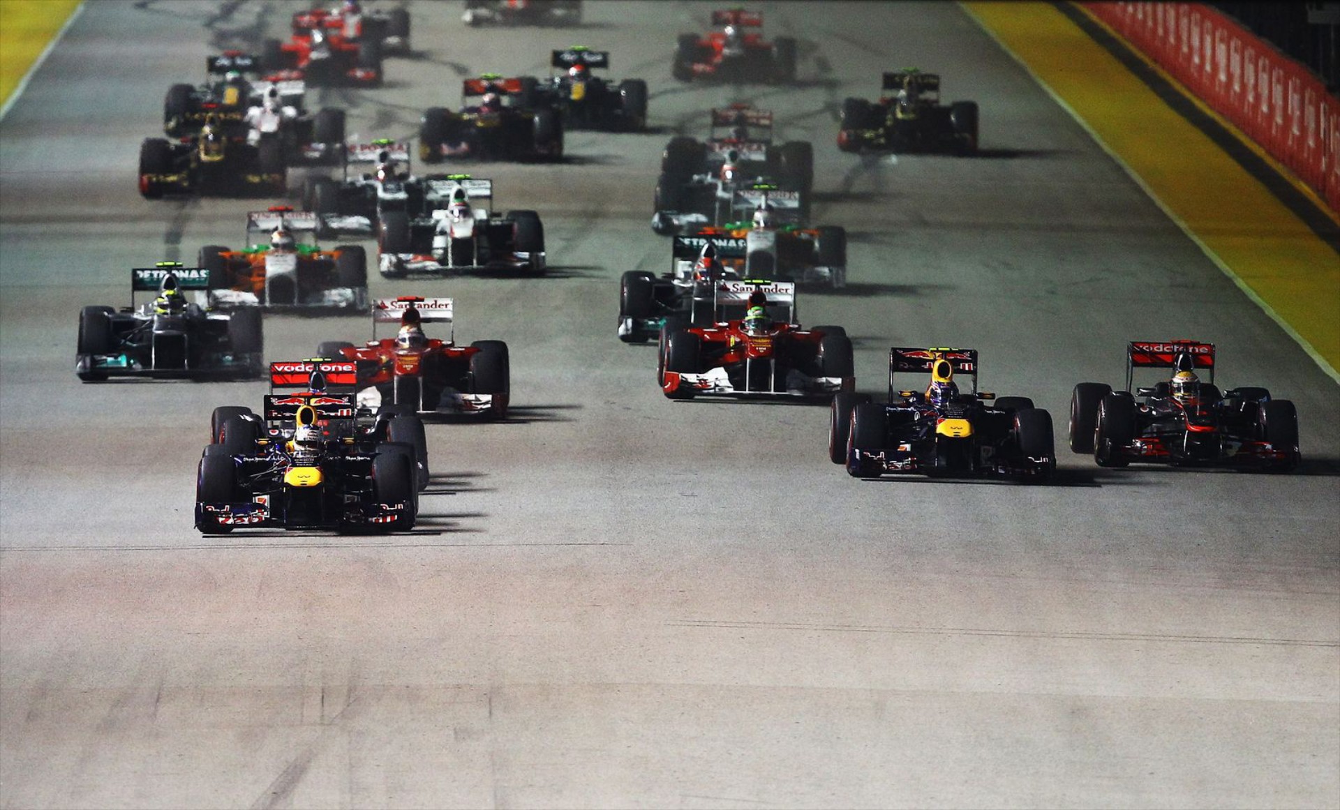 F1: Νίκησε και στην Σιγκαπούρη ο Vettel