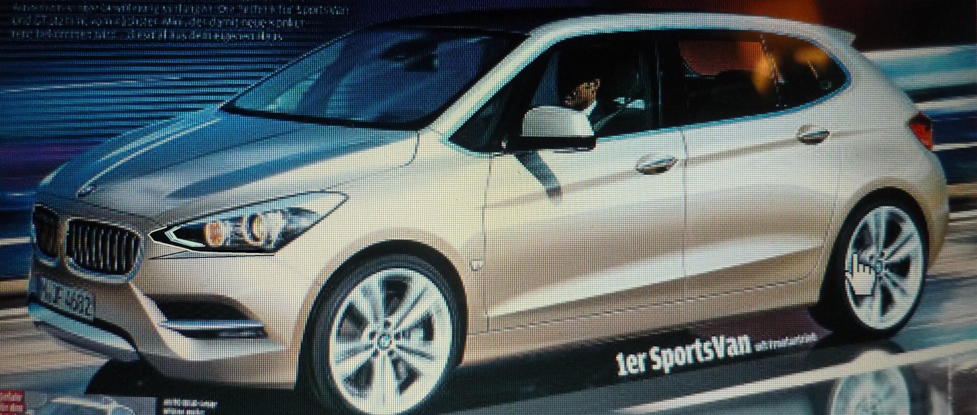 BMW σειρά 1 GT στο Παρίσι