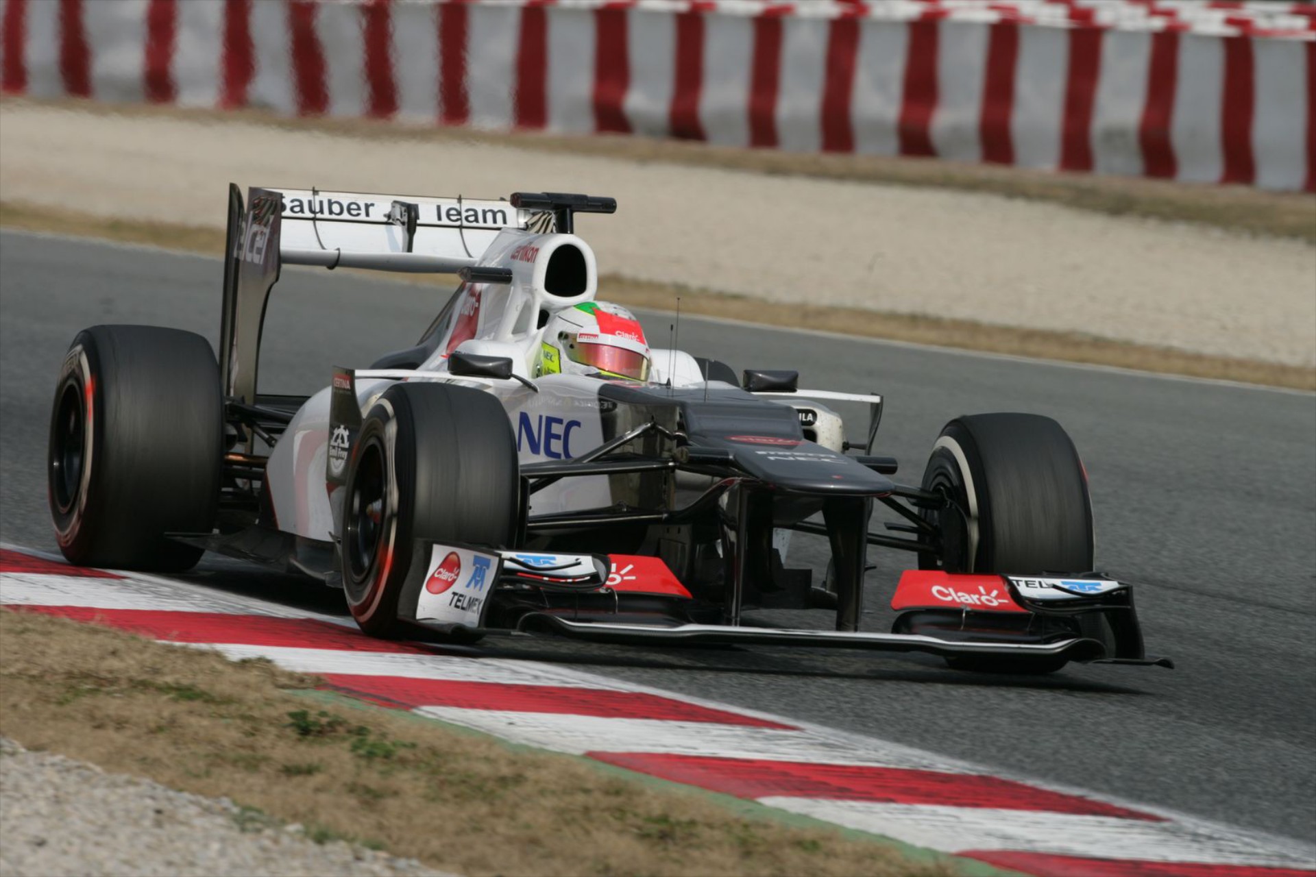 F1: Ο Sergio Perez ταχύτερος σήμερα στην Βαρκελώνη