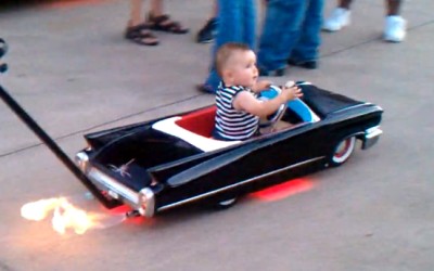 VIDEO: Μια φτιαγμένη Cadillac για τον μπόμπιρα