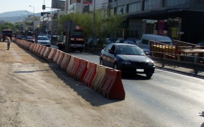 Έργα στη εθνική οδό Αθηνών-Λαμίας