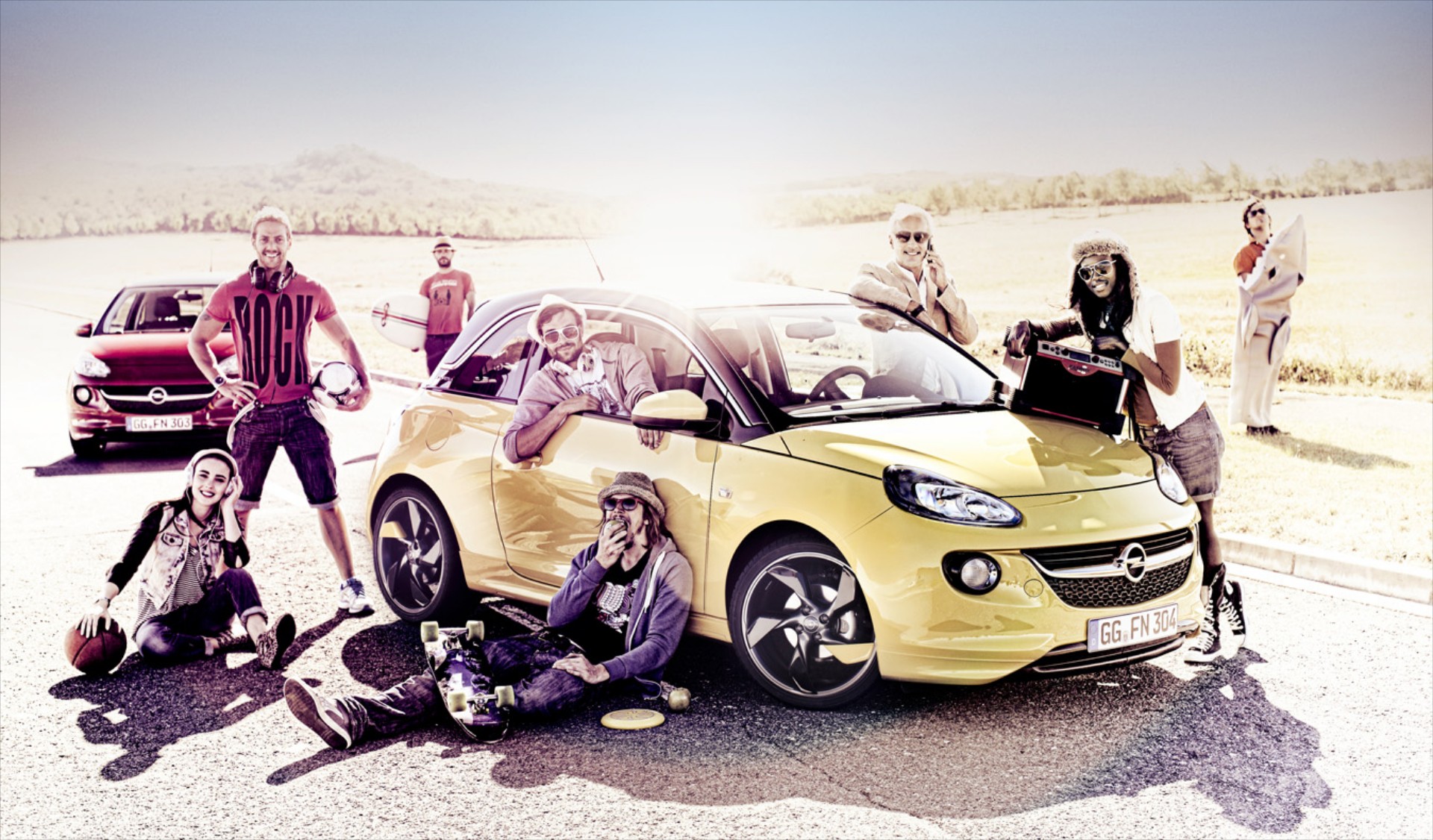 Το νέο Opel ADAM εμπνέει νεαρούς καλλιτέχνες