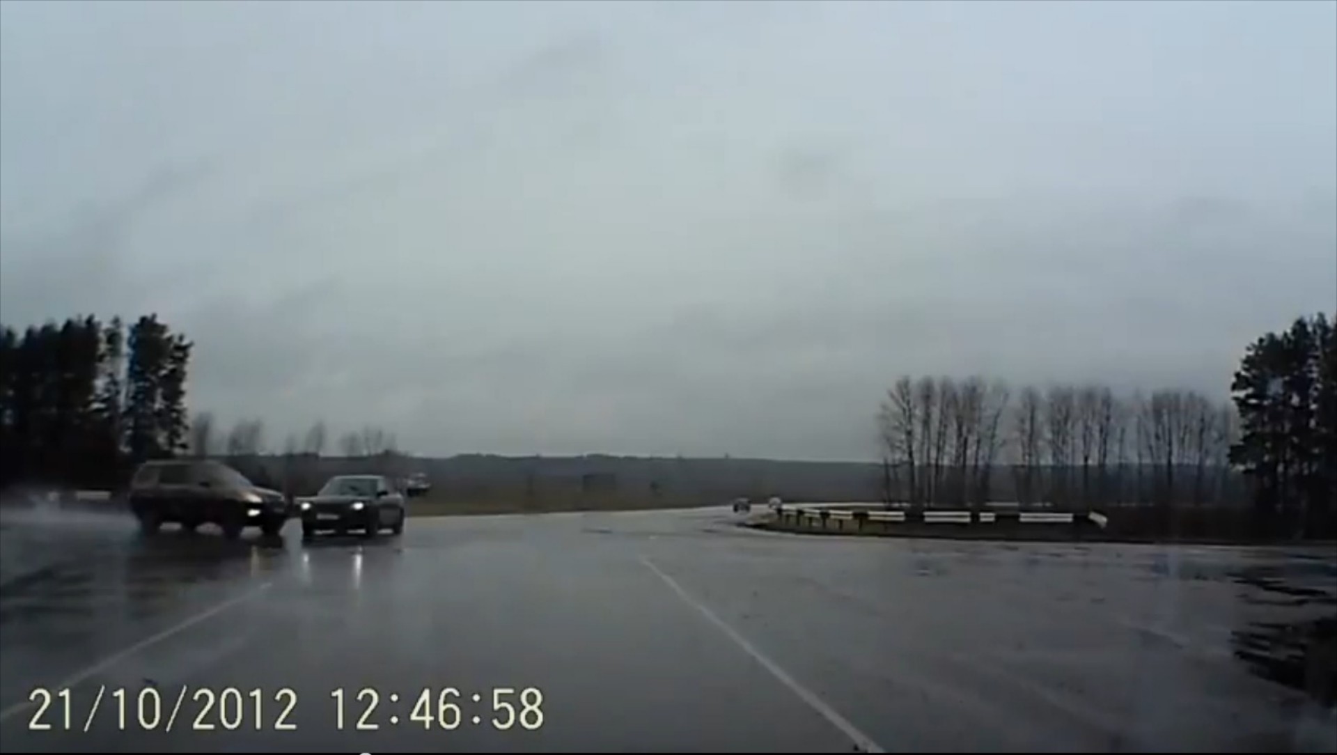 Ρωσία: Σφοδρή σύγκρουση σε διασταύρωση
