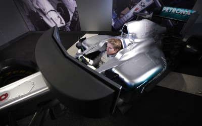 Video: Sergio Aguero vs Nico Rosberg