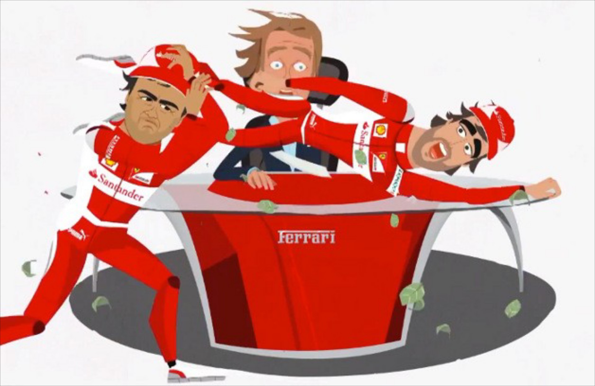Ferrari: ο Montezemolo γίνεται ήρωας cartoon!!!