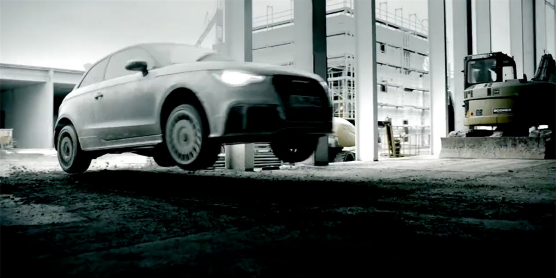 Gymkhana με Audi A1 Quattro

