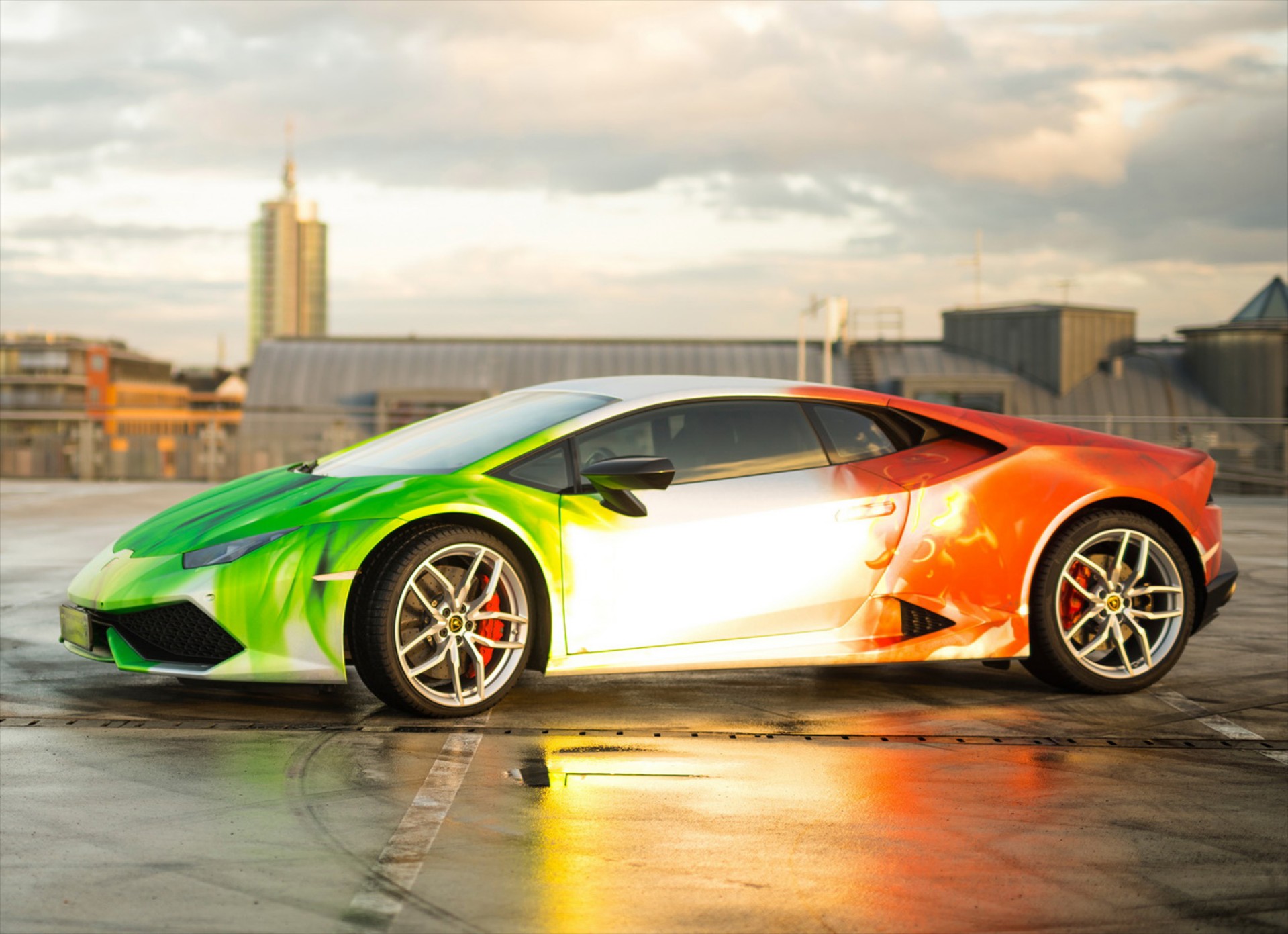 Huracan Print Tech στα χρώματα της Ιταλίας