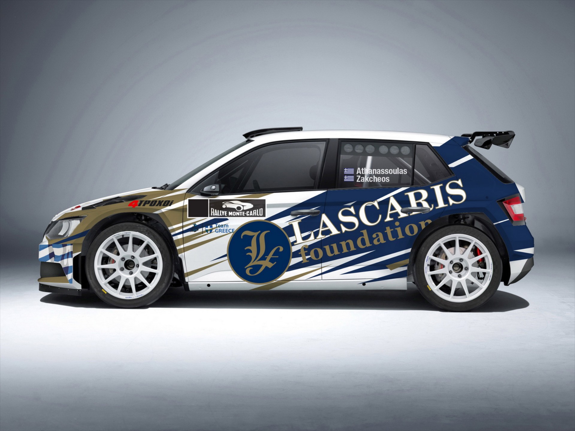 Οι Αθανασούλας - Ζακχαίος στο Rally Monte Carlo