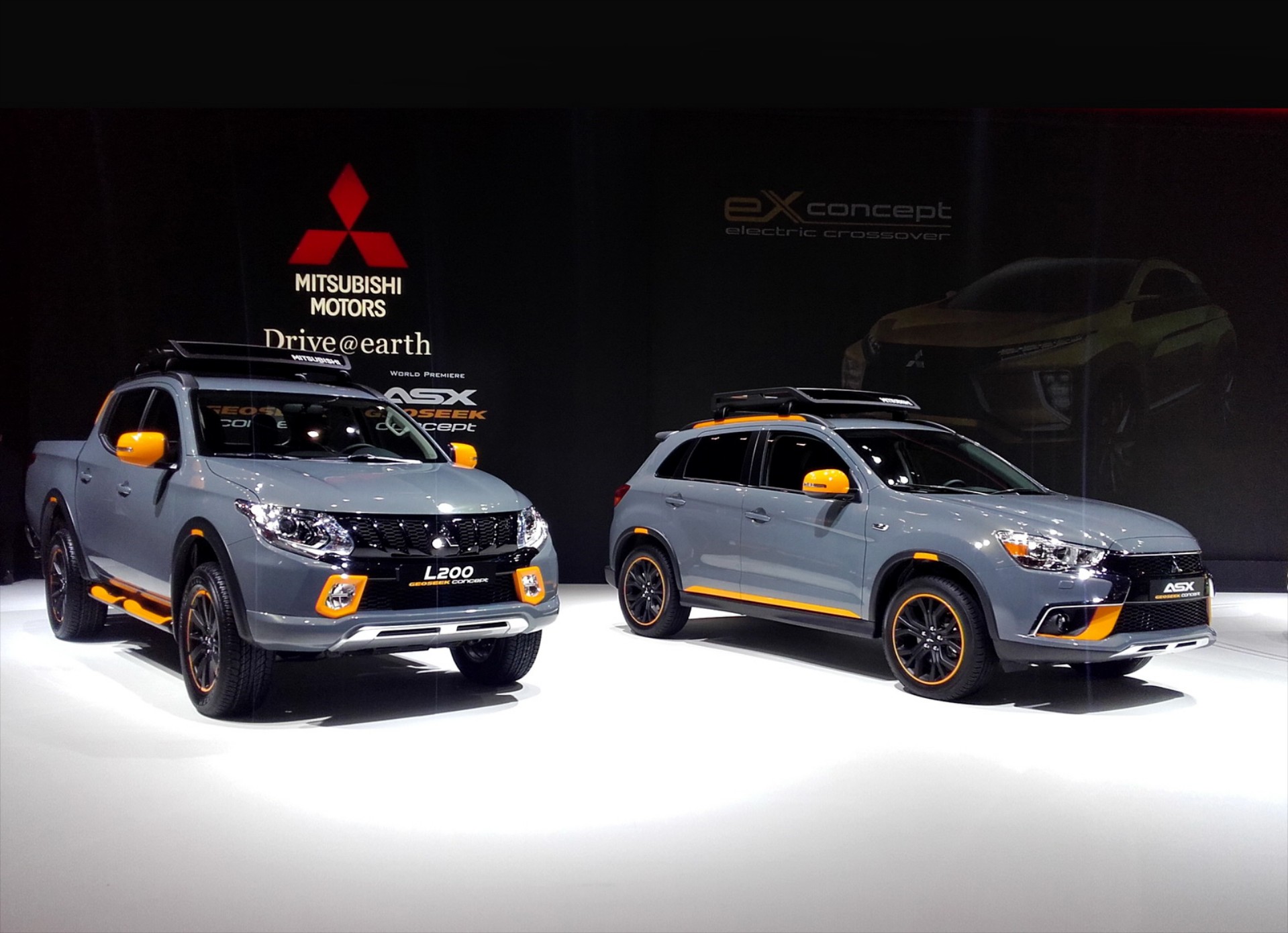 Mitsubishi ASX & L200 Geoseek Concept