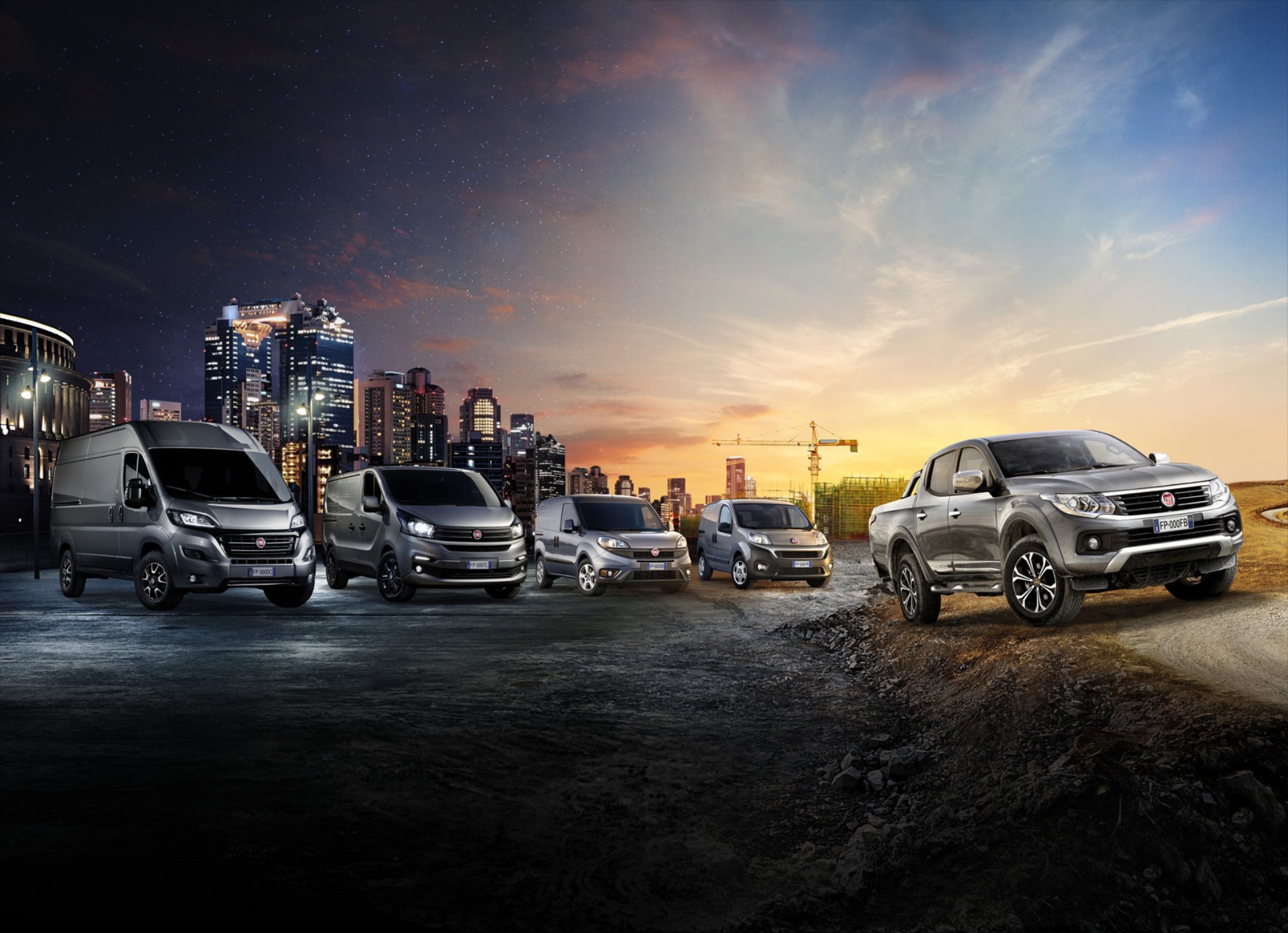 Όλη η γκάμα της Fiat Professional