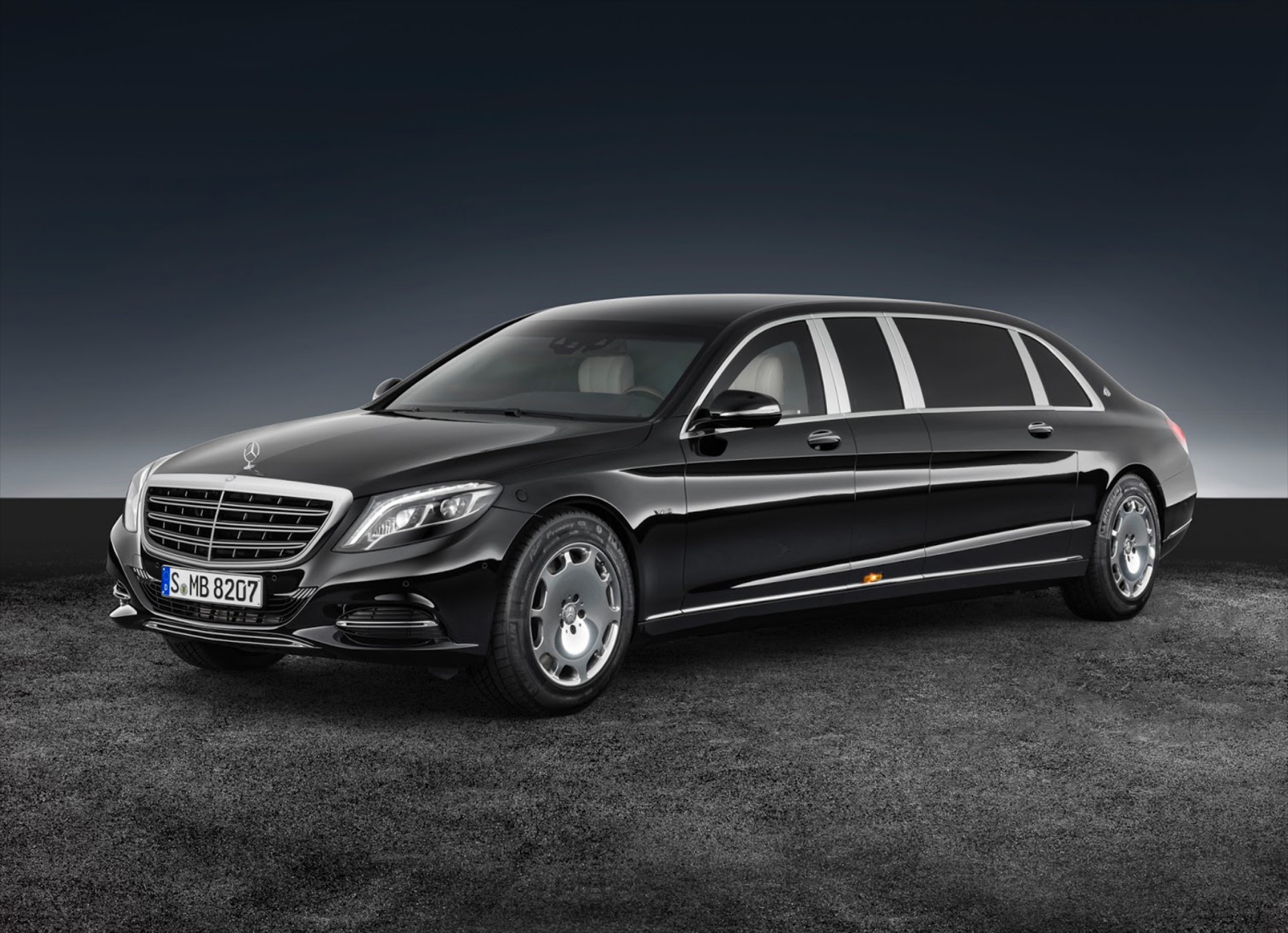 H θωρακισμένη Maybach S600 Pullman Guard